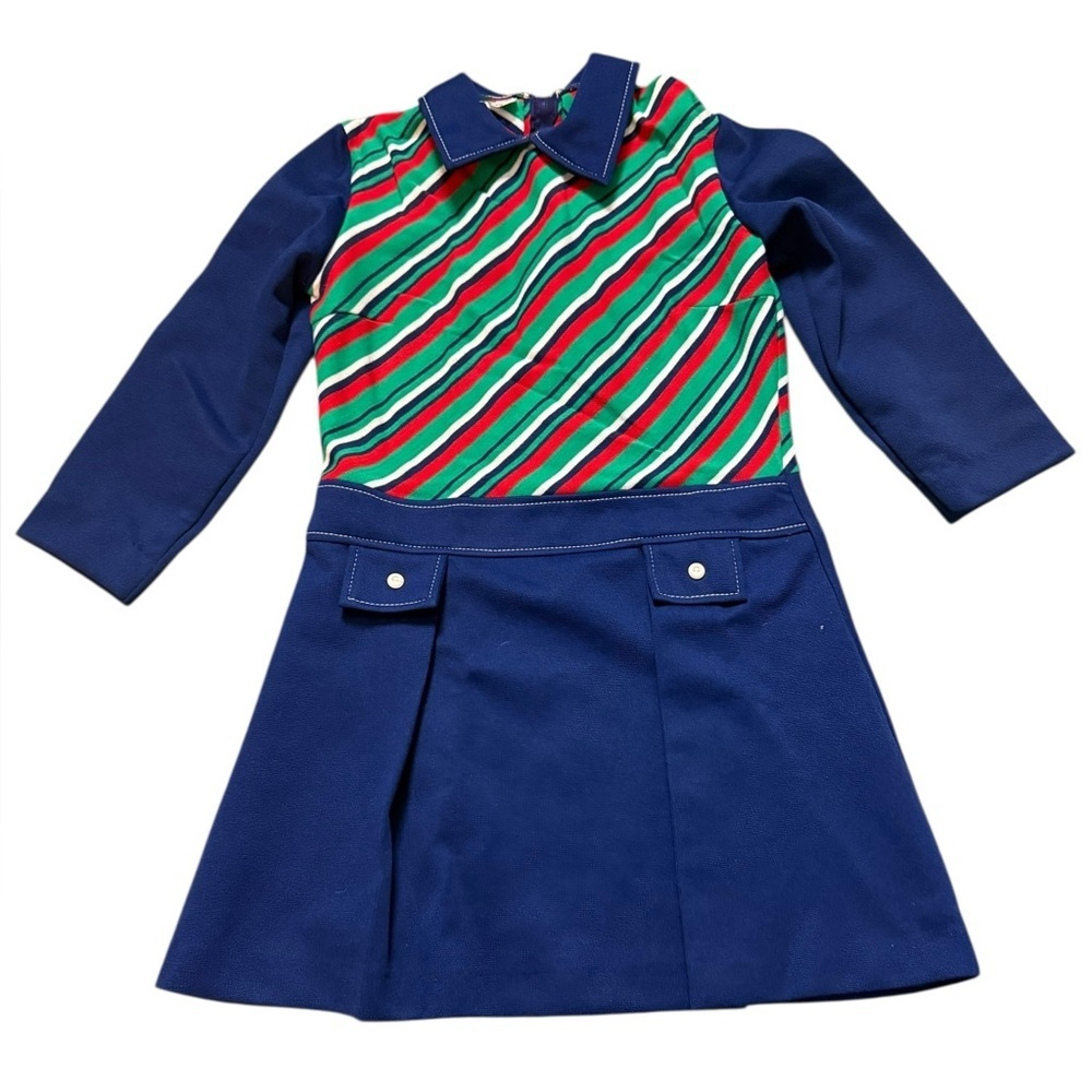 Vintage 1970s dress, girls small